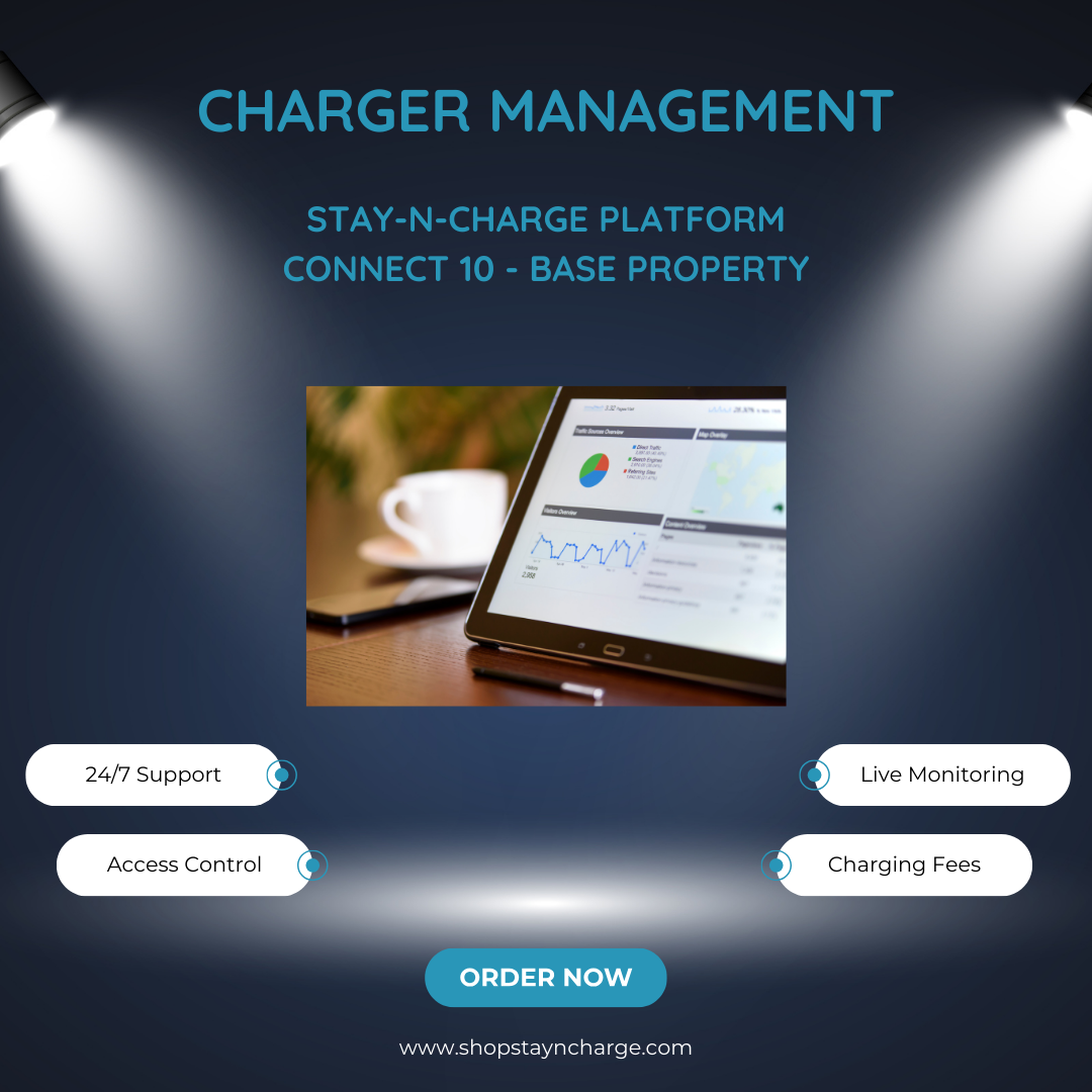 Charger Management - Stay-N-Charge Platform - Connect 10 Property Access - Annual Fee