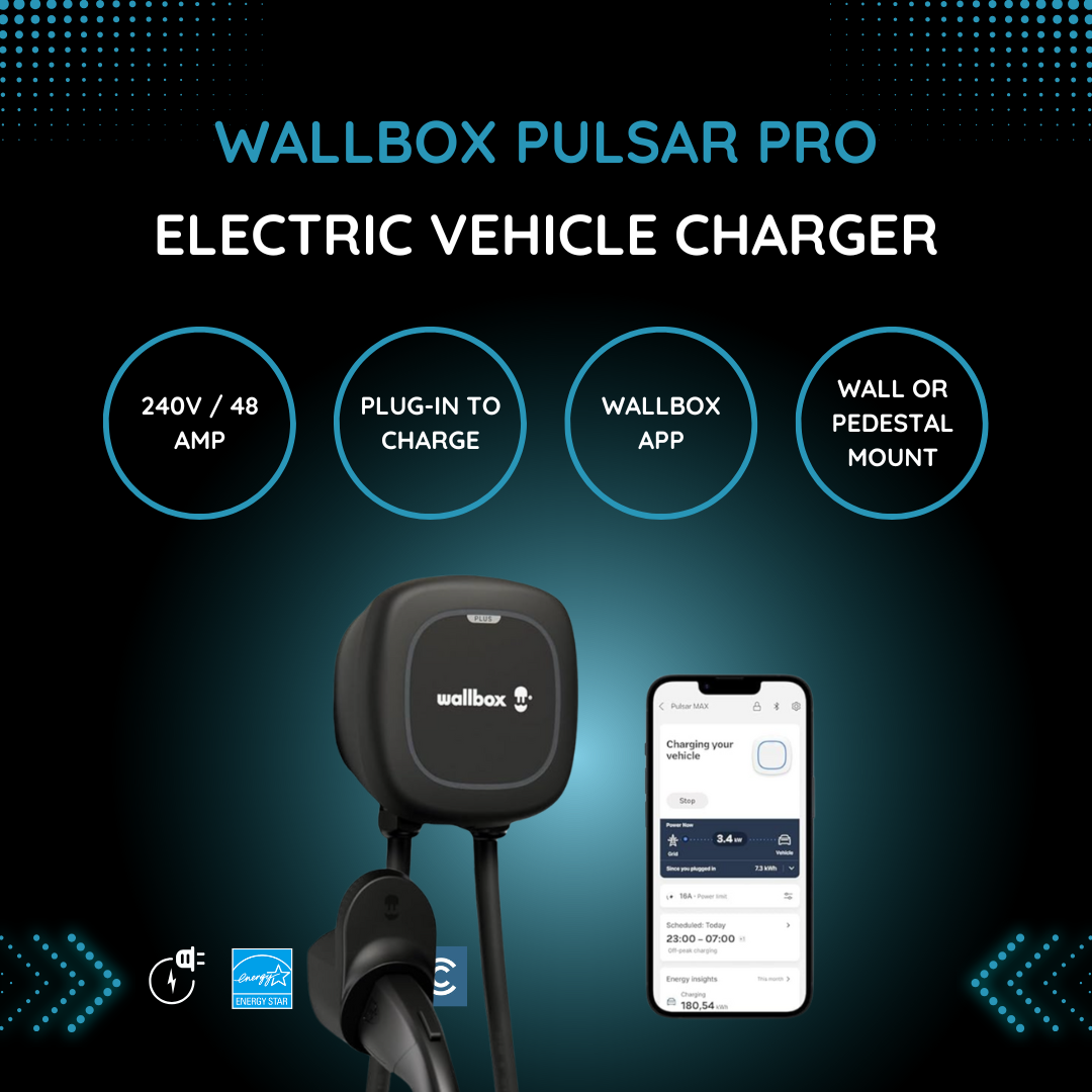 Wallbox Pulsar Plus Level 2 48A EV Charger