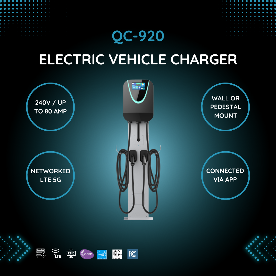 Level 2 Charger - QC-920 Dual Plug Charger