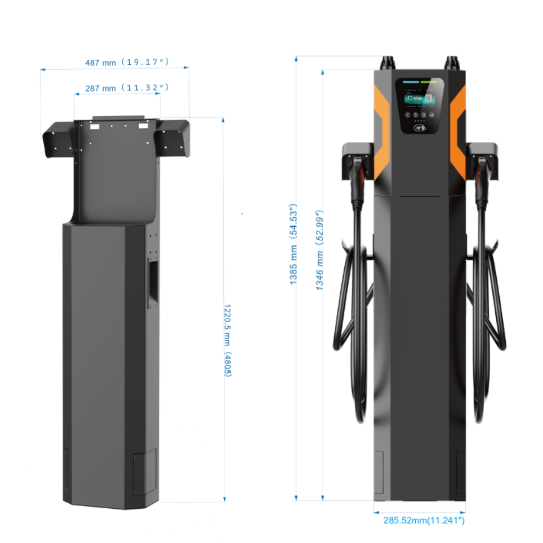 SNC Standard Commercial Pedestal | Tap-N-Charge™ Series