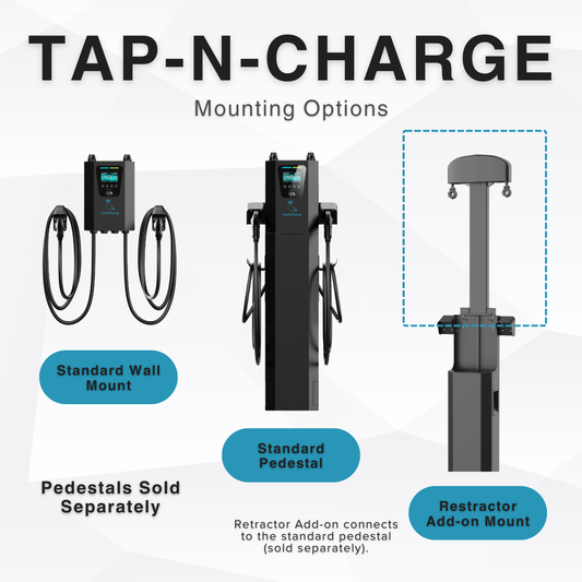 SNC Standard Commercial Pedestal | Tap-N-Charge™ Series